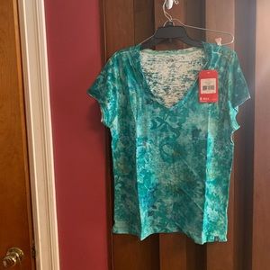 The North Face Womens Vneck Azalea Green XL New